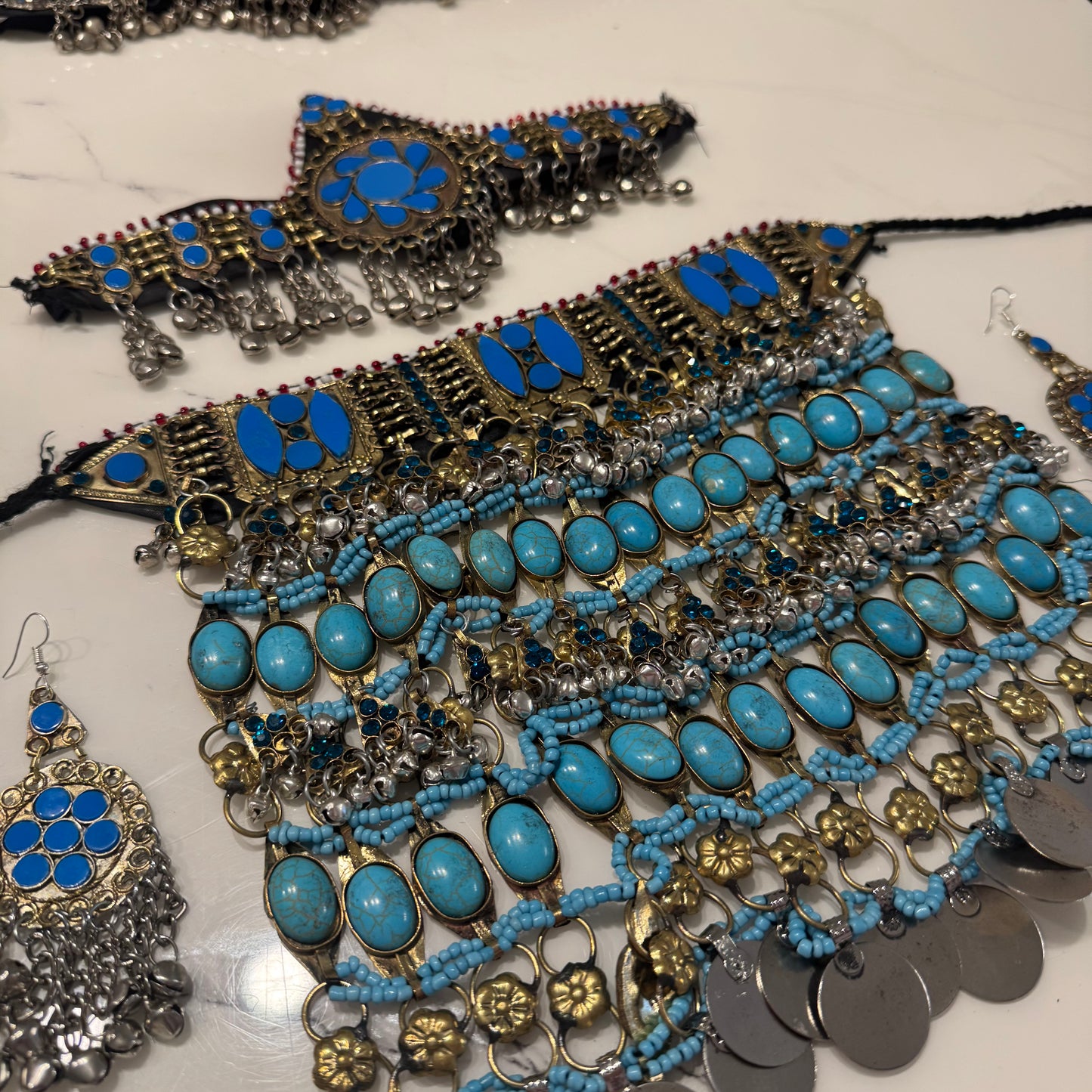 Large گل Feroza set