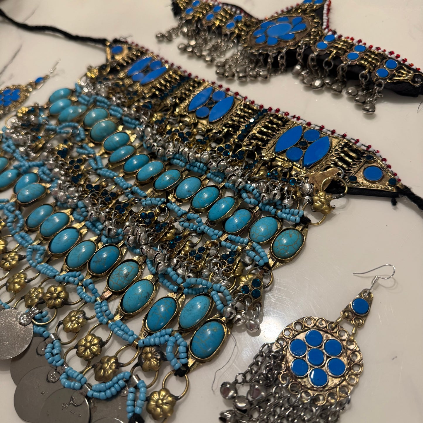 Large گل Feroza set