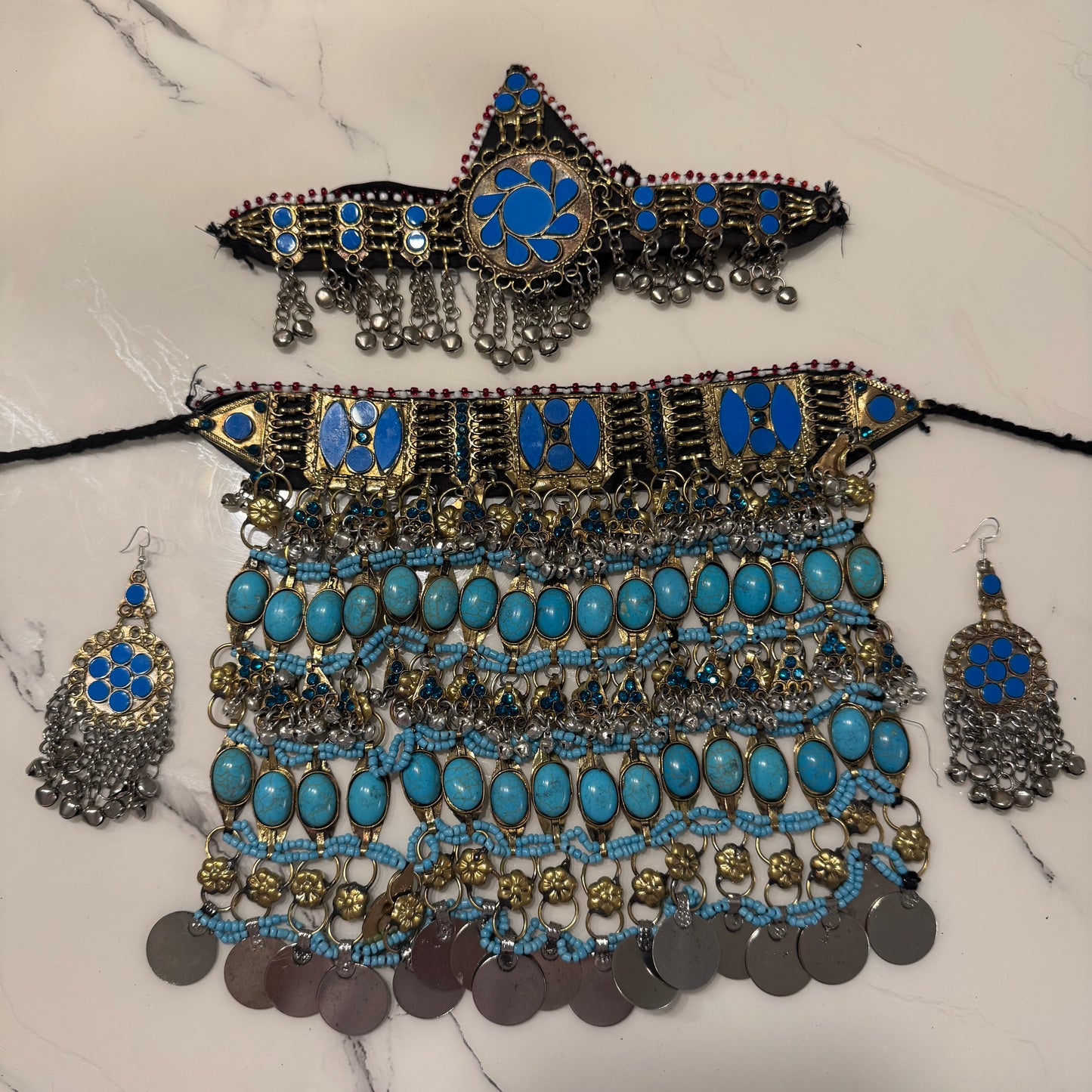 Large گل Feroza set